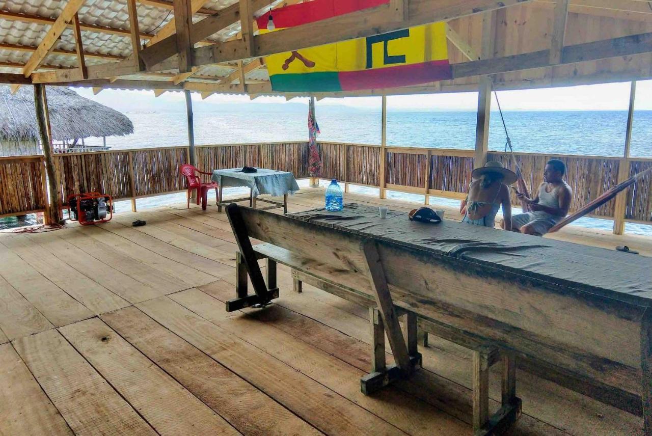 San Blas Islands - Private Cabin Over-The-Ocean Including Meals Mandinga Número Uno Exterior foto