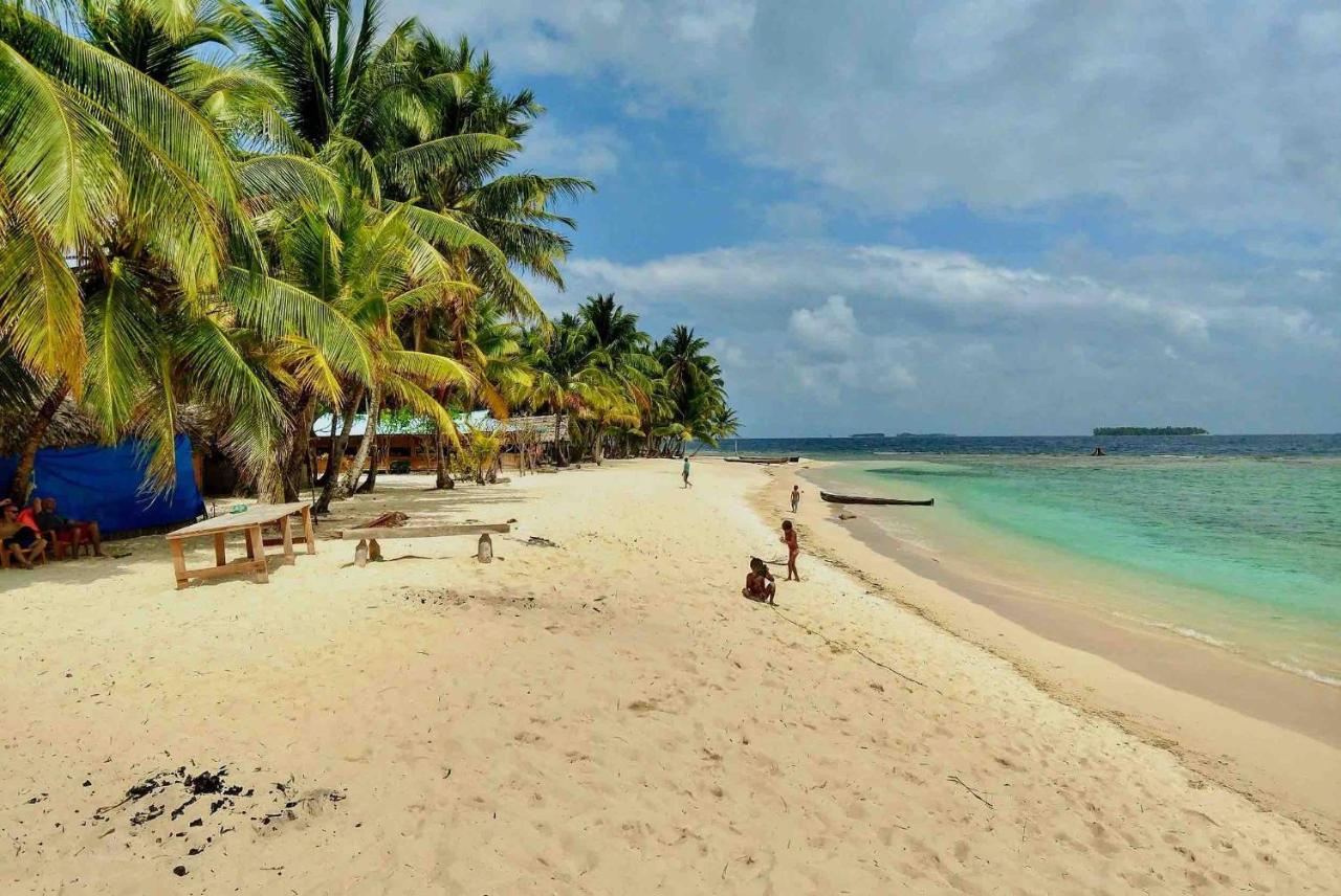 San Blas Islands - Private Cabin Over-The-Ocean Including Meals Mandinga Número Uno Exterior foto