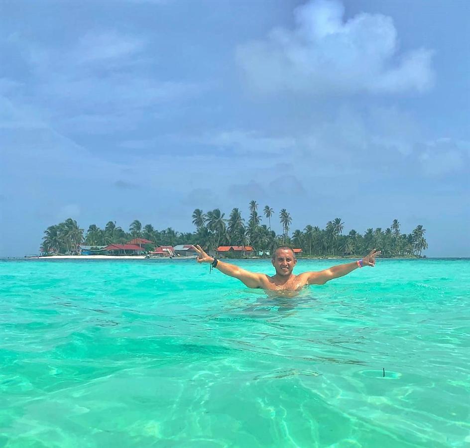 San Blas Islands - Private Cabin Over-The-Ocean Including Meals Mandinga Número Uno Exterior foto